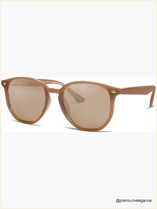 Hexagonal Trendy Polarized Sunglasses for Women main image 7